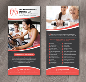 QuickWorks Medical Exercise, LLC | Diseño de Flyer por alex989