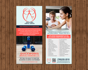 QuickWorks Medical Exercise, LLC | Flyer Design by chandrayaan.creative