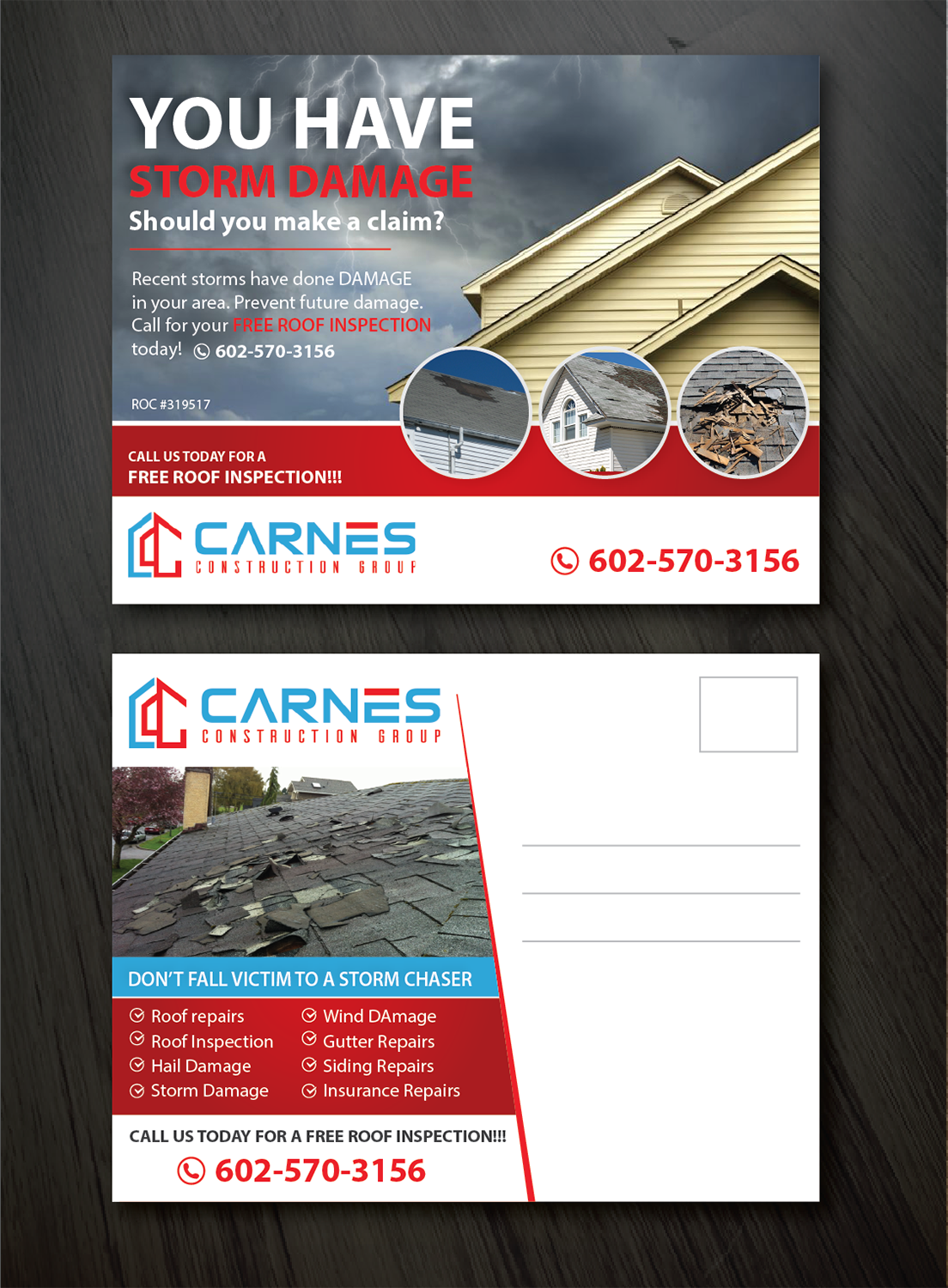 Postcard Design by alex989 for this project | Design #19178560