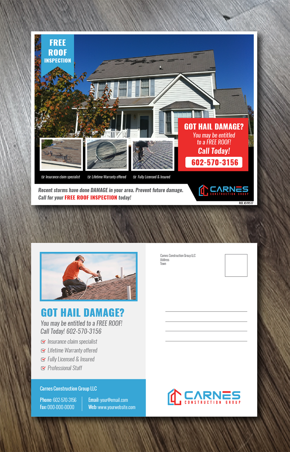 Postcard Design by Alexandar for this project | Design #19182067