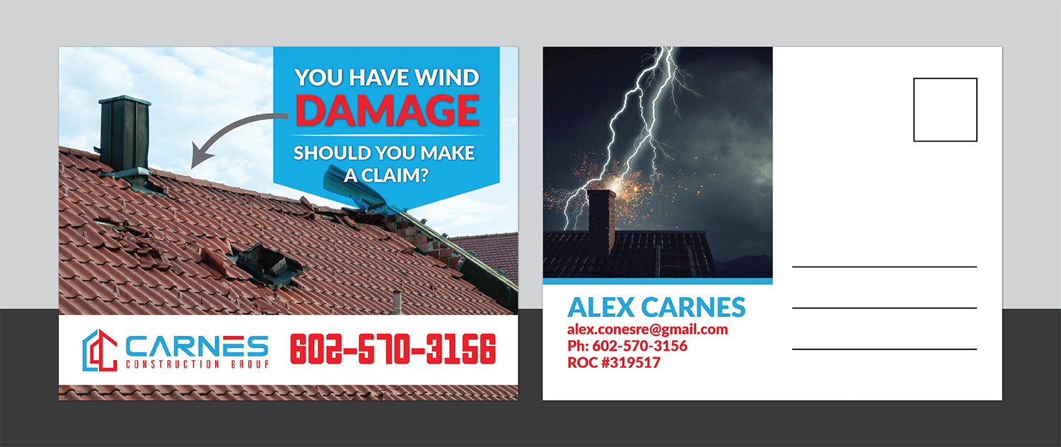 Postcard Design by Deziners Zone for this project | Design #19181277