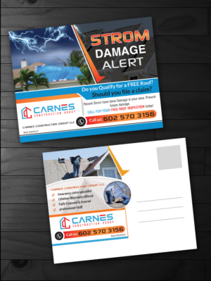 Storm postcards | Postcard Design by innovative earth