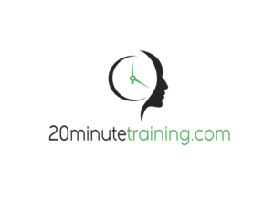 20minutetraining.com (20minute in dark grey, training.com in green) | Design de Logo par NILDesigns