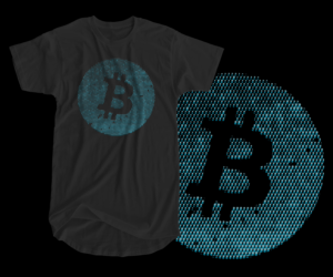 Help free the world from monetary slavery, with Bitcoin! | Diseño de Camiseta por Kris Karlson Design