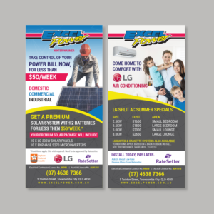 Warm Your Winter with LG / Premium Solar Systems | Flyer Design by Maxo-Biz