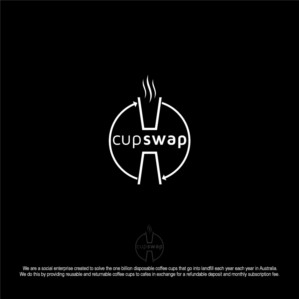 CupSwap | Diseño de Logo por Mungbejotok