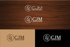 Logo Design by Omee63 for CJM Sculpture and Furniture | Design: #19201657