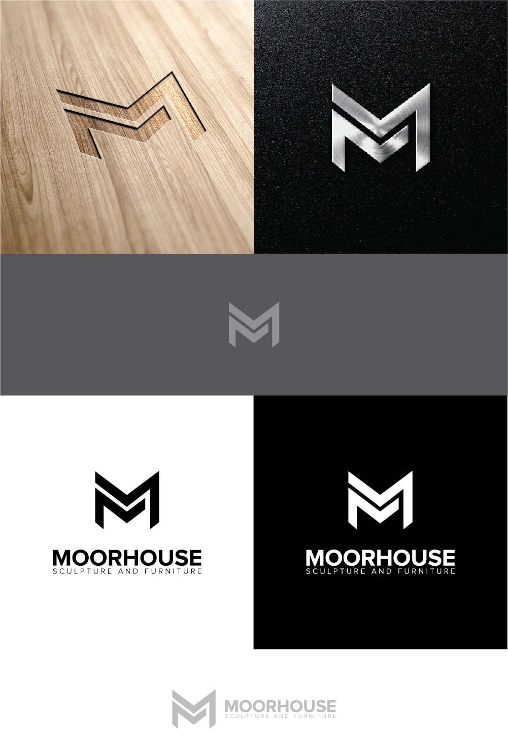 Logo Design by Wild Geek for CJM Sculpture and Furniture | Design #19215853