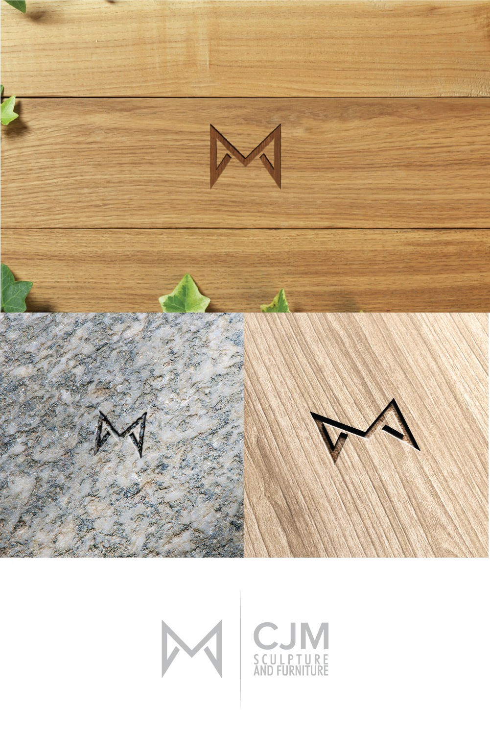 Logo-Design von Wild Geek für CJM Sculpture and Furniture | Design #19216159