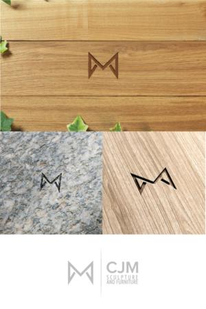 Logo-Design von Wild Geek für CJM Sculpture and Furniture | Design: #19216159