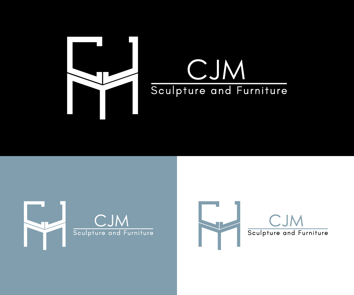 Logo Design by Zak deZign for CJM Sculpture and Furniture | Design #19213619
