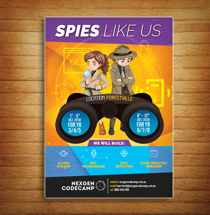 Flyer Design by alessandroevge for Nexgen Codecamp Pty Ltd | Design #19188423