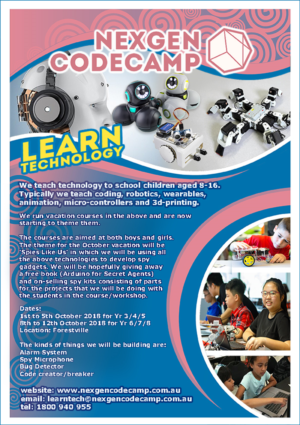 Design de Flyer par Malibongwe 1965 pour Nexgen Codecamp Pty Ltd | Design #19191396