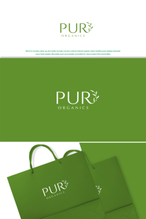 PUR ORGANICS | Logo Design by GBDESIGN