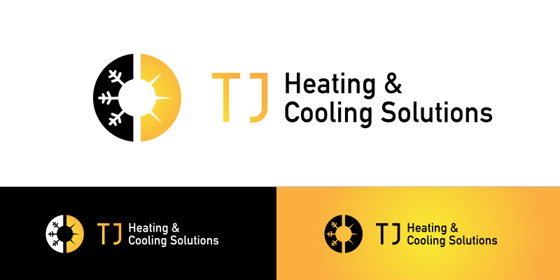 Diseño de Logo por parshdelhi para T J Heating And Cooling Solutions | Diseño #19183082