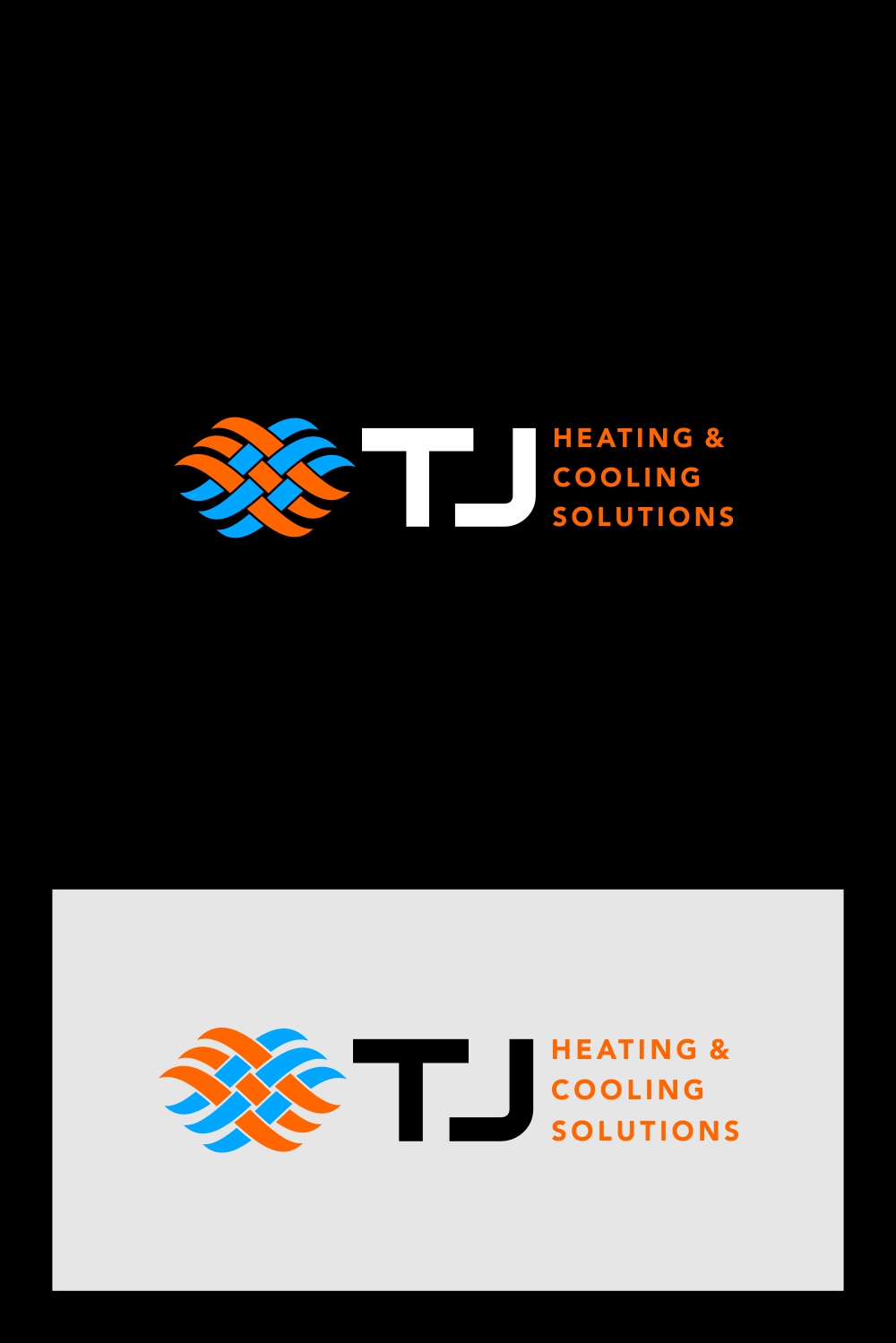 Logo Design by quantumwebtech for T J Heating And Cooling Solutions | Design #19193081