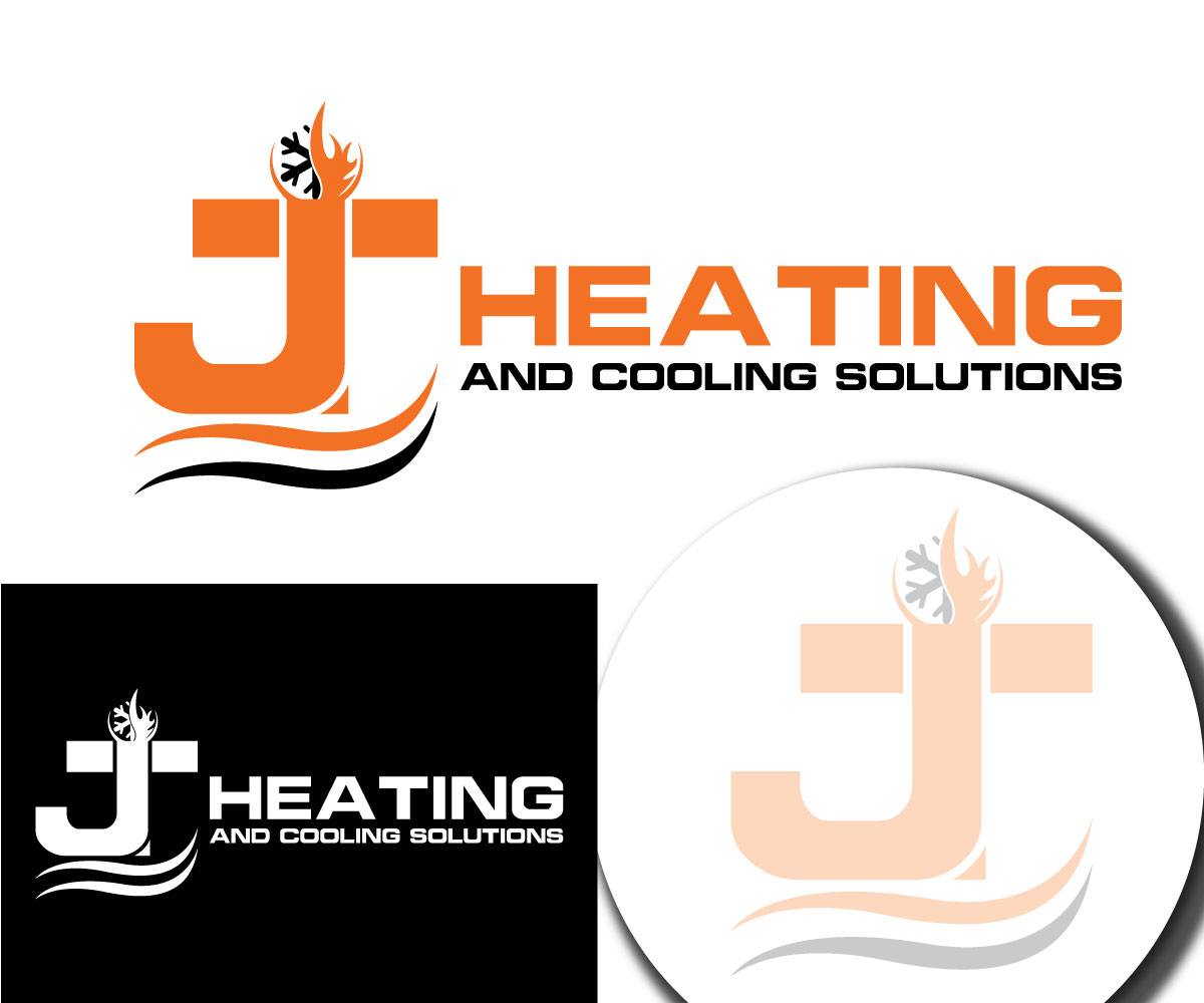 Logo Design by sf7 for T J Heating And Cooling Solutions | Design #19196037