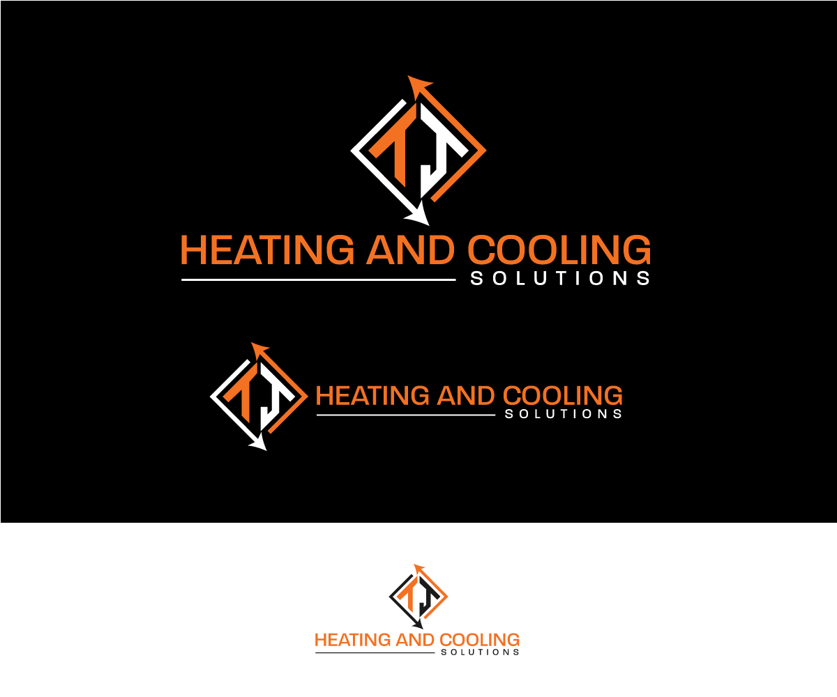 Logo Design by designmind78 for T J Heating And Cooling Solutions | Design #19188502