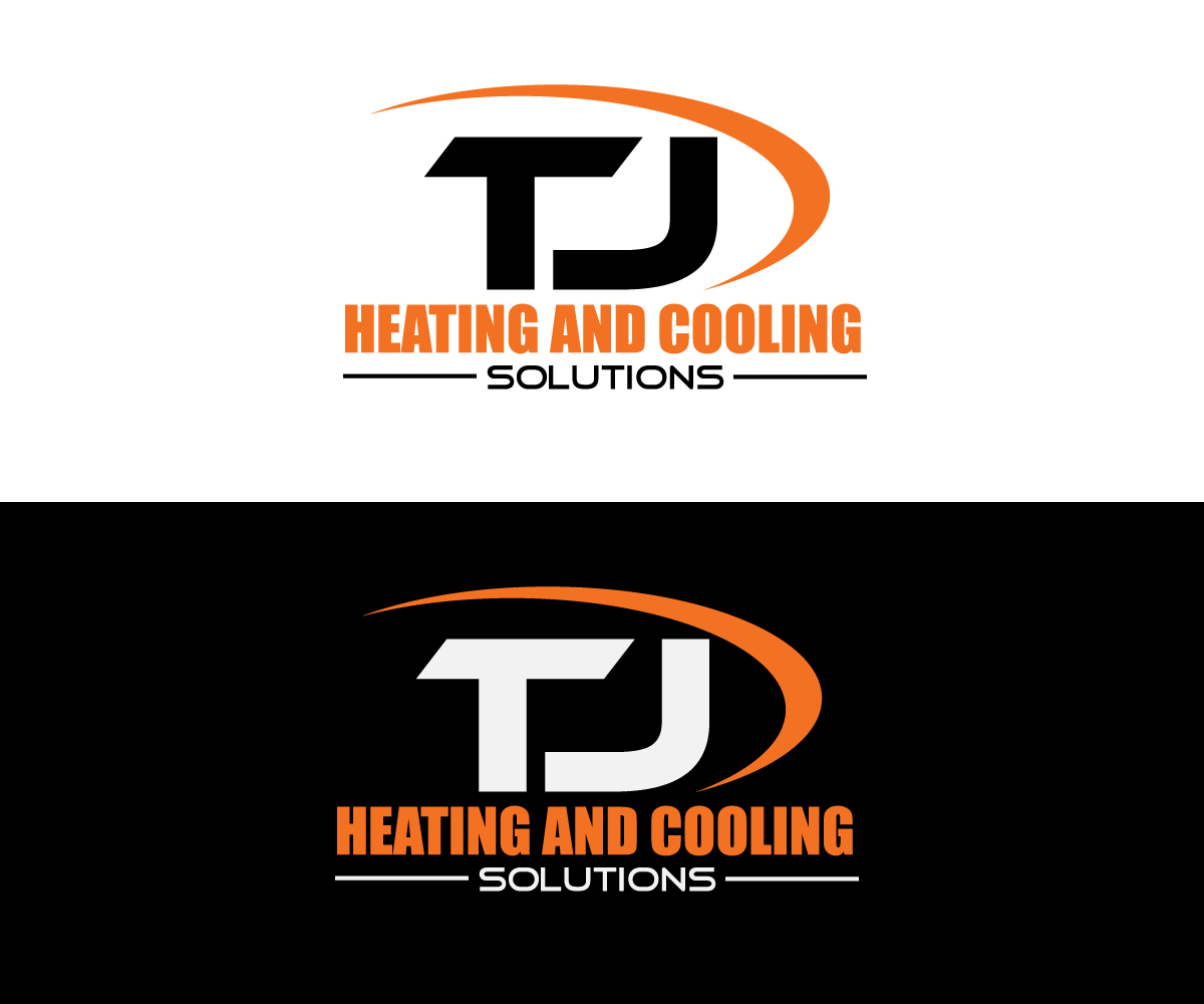 Logo Design by Samuel paul for T J Heating And Cooling Solutions | Design: #19186473