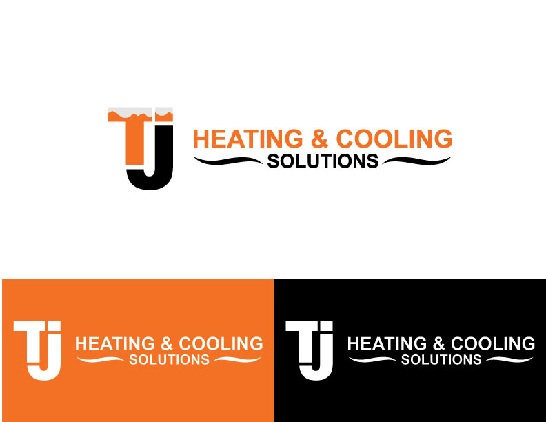 Logo Design by creative ismat for T J Heating And Cooling Solutions | Design #19192106