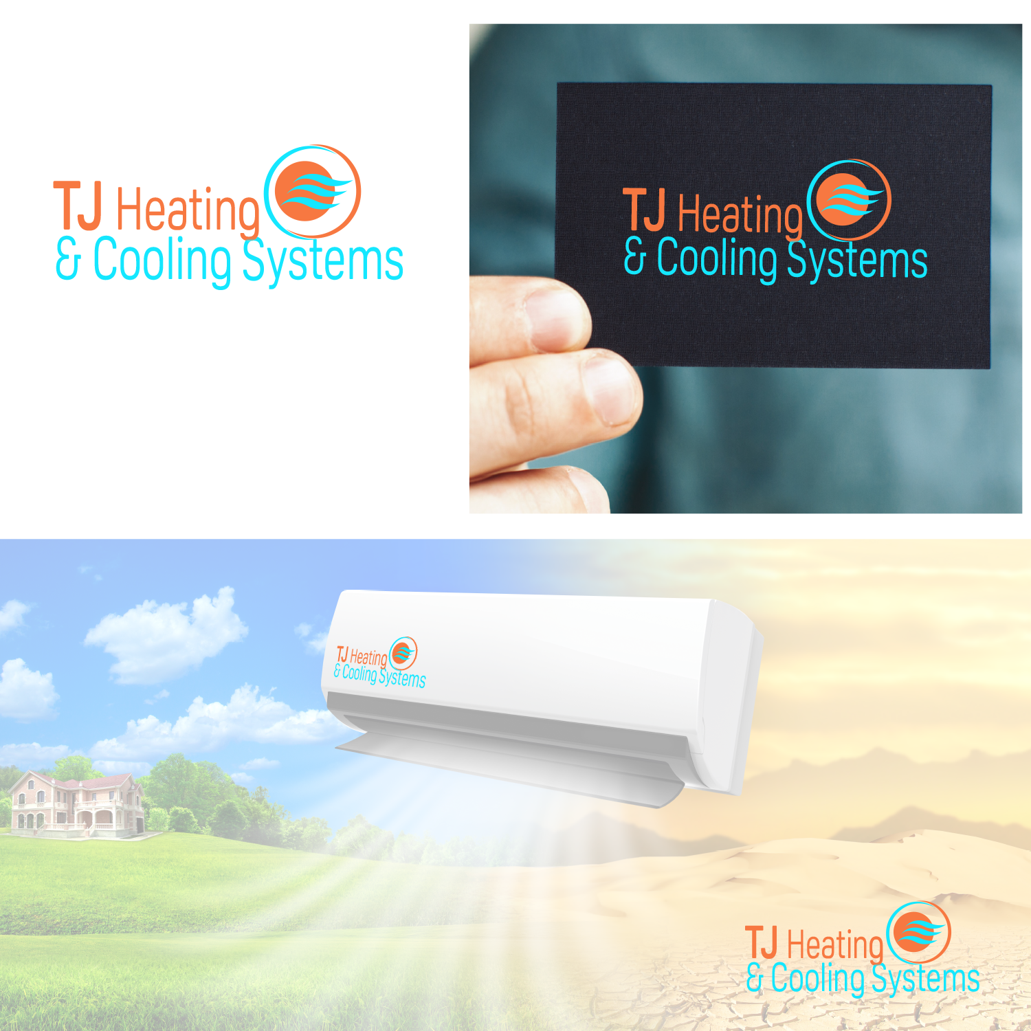 Design de Logo par 99Rainbows pour T J Heating And Cooling Solutions | Design #19201095