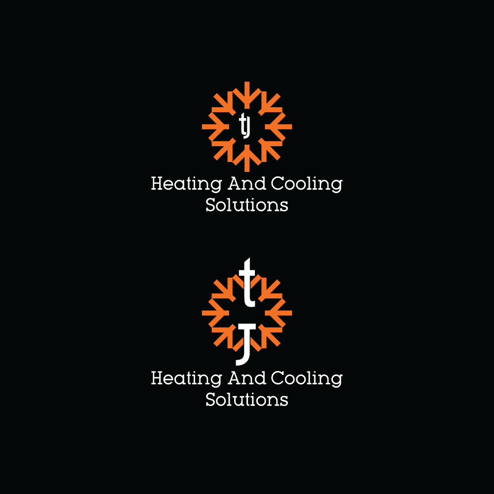 Logo Design by saroja 5 for T J Heating And Cooling Solutions | Design #19197070