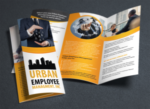 Design de Brochure par Deziners Zone pour Urban Employee Management | Design : #19191425