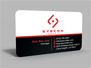 Business Card Design by Hardcore Design for Syscontek Consulting, LLC | Design: #3752811