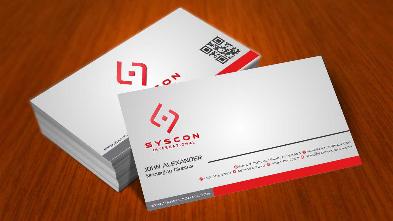 Diseño de Tarjeta de Presentación por AwsomeD para Syscontek Consulting, LLC | Diseño #3711425