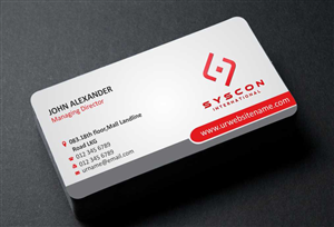 Business Card Design by AwsomeD for Syscontek Consulting, LLC | Design: #3711426