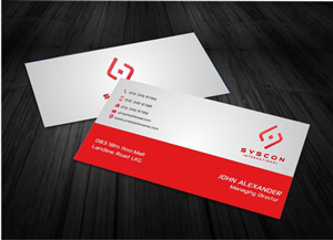 Business Card Design by AwsomeD for Syscontek Consulting, LLC | Design: #3711427