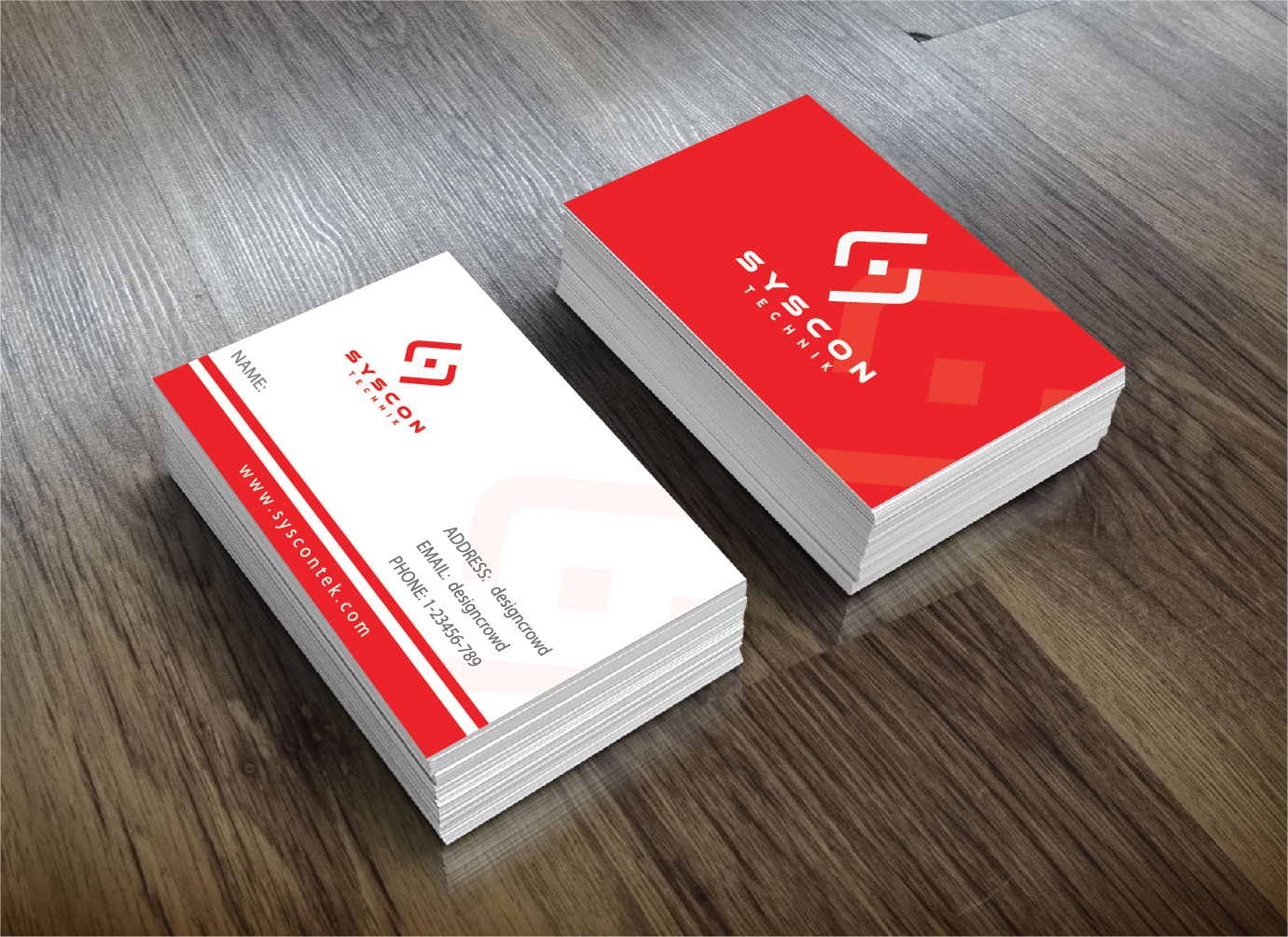 Business Card Design by alizainbarkat for Syscontek Consulting, LLC | Design #3761549