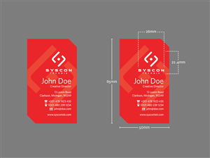 Business Card Design by suestrobel for Syscontek Consulting, LLC | Design: #3730297
