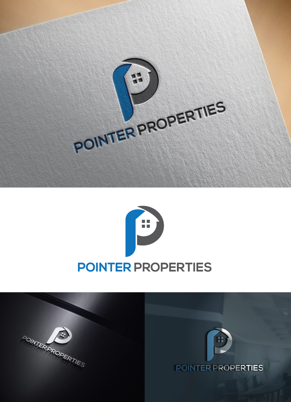 Logo Design by h27 for Pointer Properties | Design #19199443