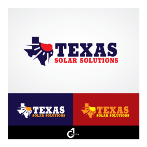 Logo Design by C1 Media for Texas Solar Solutions | Design #19184895