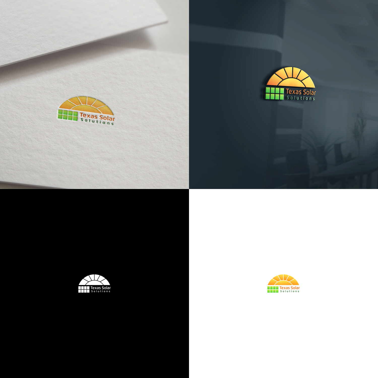 Logo Design by Artgo for Texas Solar Solutions | Design #19186591