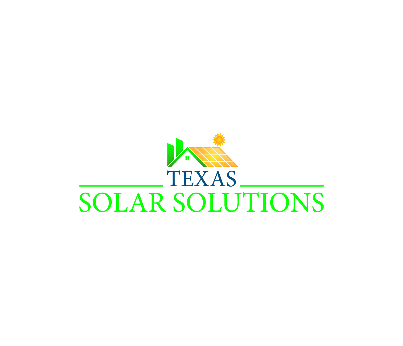 Logo Design by DiscoverMyBusiness for Texas Solar Solutions | Design #19183983