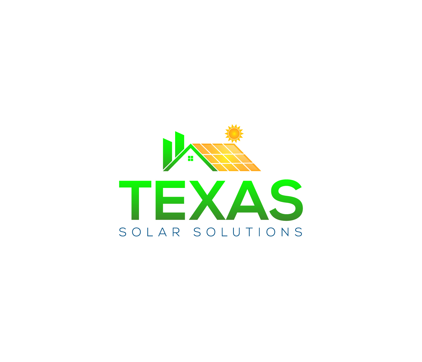 Logo Design by DiscoverMyBusiness for Texas Solar Solutions | Design #19183984