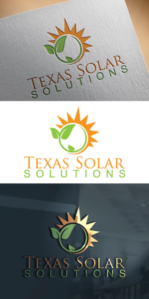 Logo Design by tea tea for Texas Solar Solutions | Design: #19186497