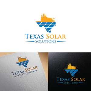 Logo Design by Hatha for Texas Solar Solutions | Design: #19197842