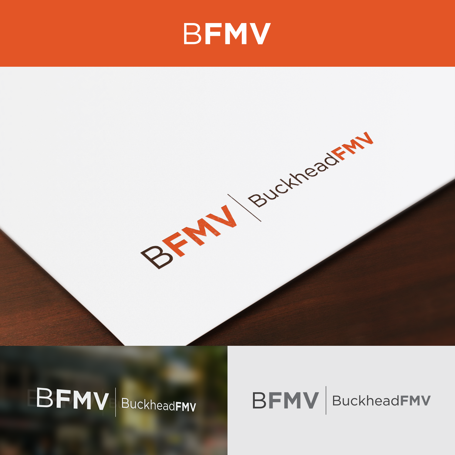 Logo Design by Paperfox Designs for BuckheadFMV | Design #19244299