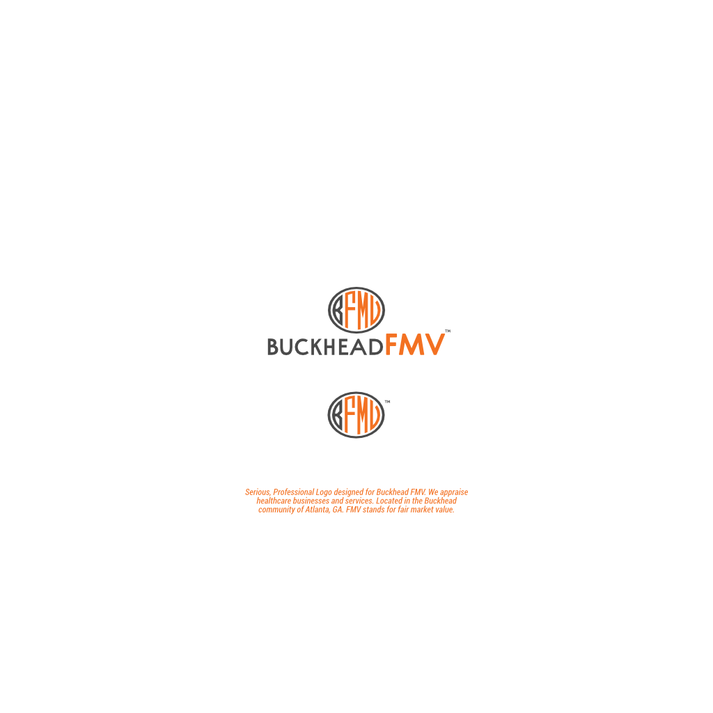 Logo Design by Mike Rosales (@mrdzyn) for BuckheadFMV | Design #19240789