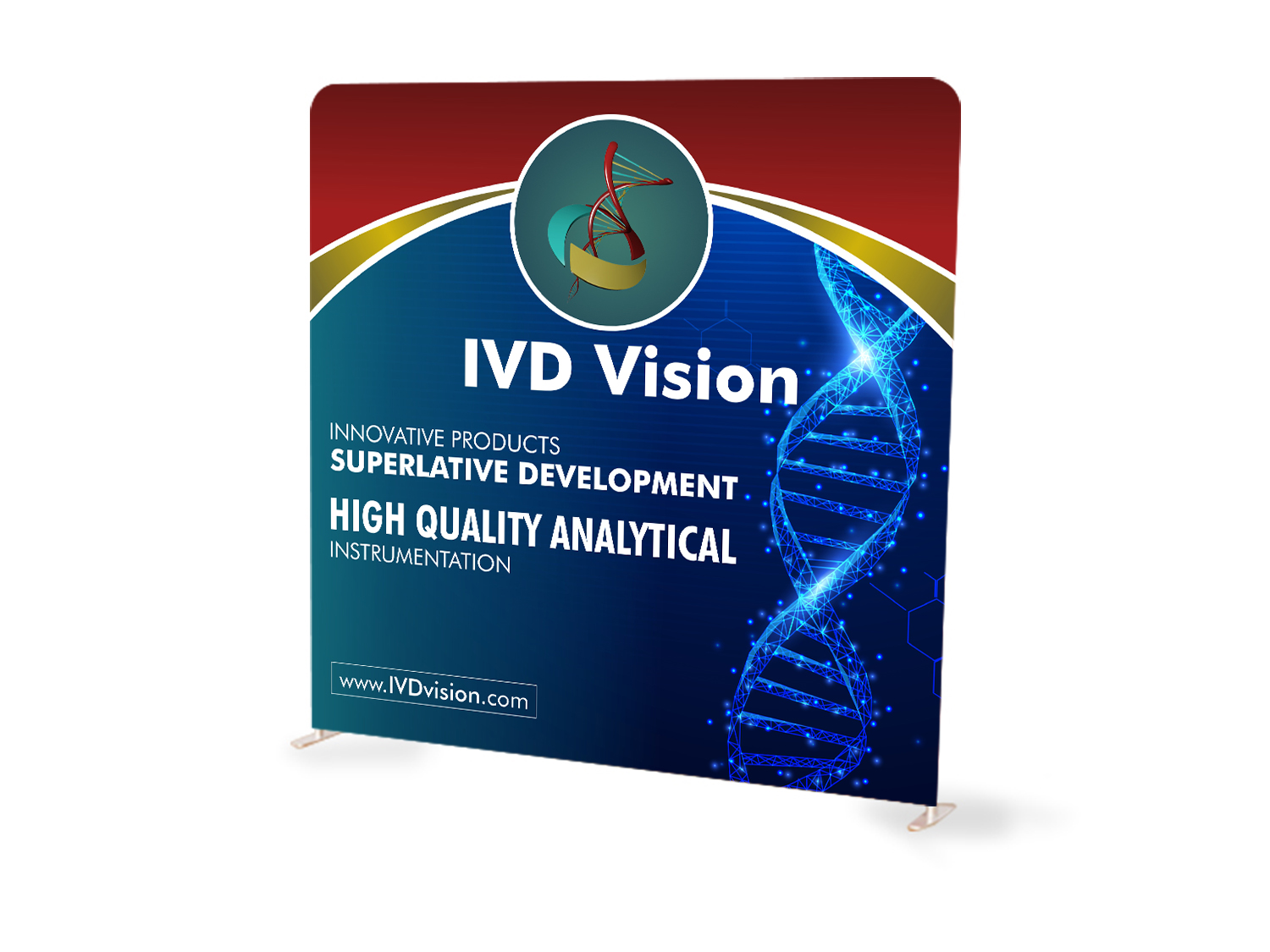 Trade Show Booth Design by ecorokerz for IVD Vision | Design #19189453