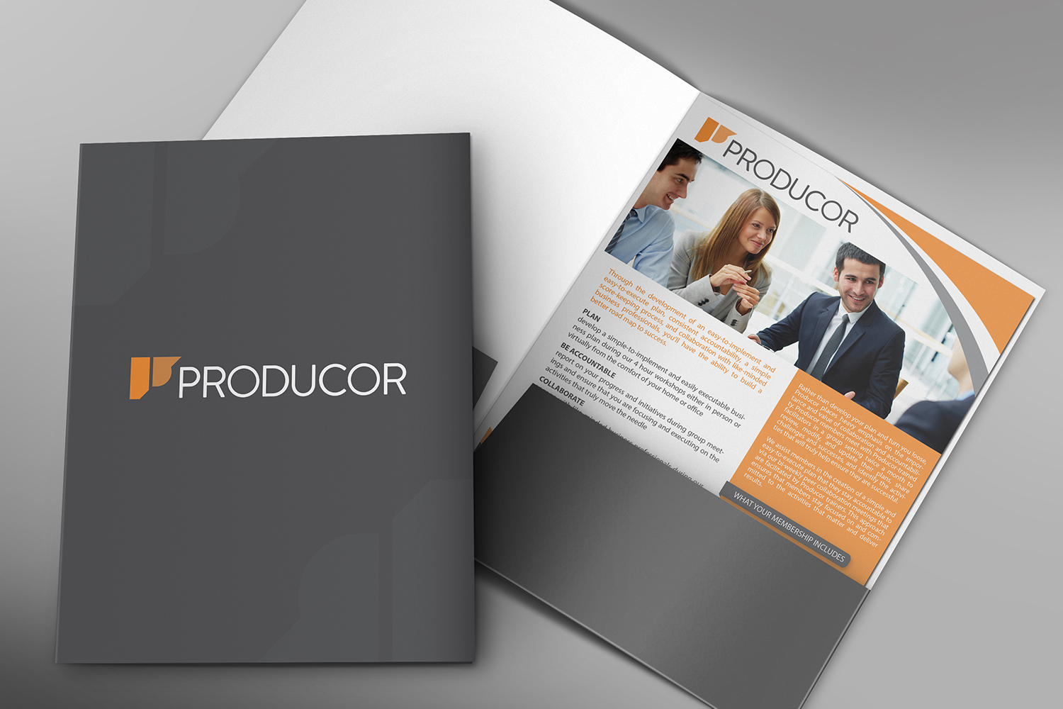 Broschüren-Design von alex989 für Producor | Design #19211416