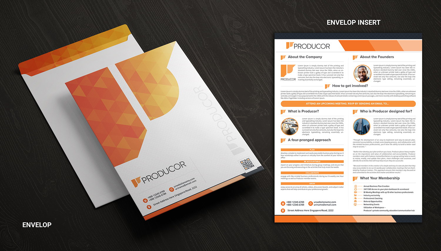 Brochure Design by SAI DESIGNS for Producor | Design #19200334