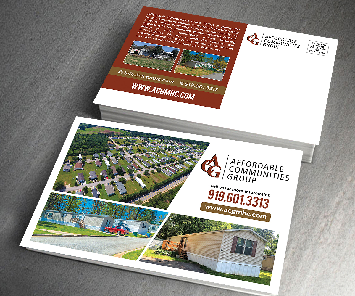 Postcard Design by Designers Hub for Affordable Communities Group | Design #19192694