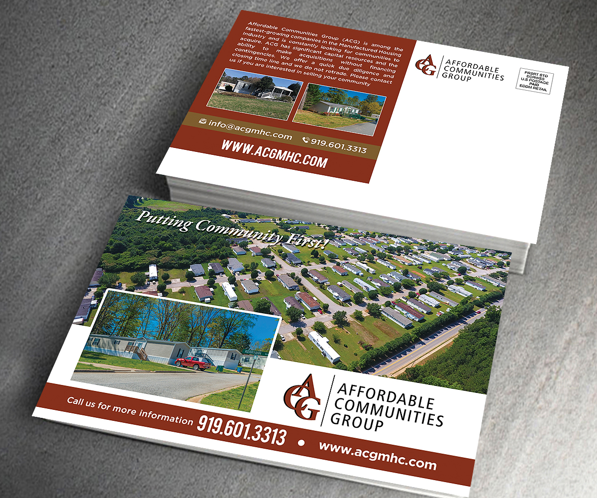 Postcard Design by Designers Hub for Affordable Communities Group | Design #19202320