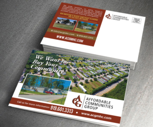 Postcard Design by Designers Hub for Affordable Communities Group | Design: #19212154