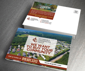 Postcard Design by Designers Hub for Affordable Communities Group | Design: #19235334