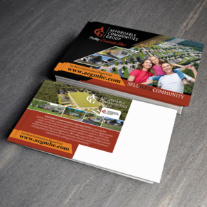 Postcard Design by NatPearlDesigns for Affordable Communities Group | Design: #19197226